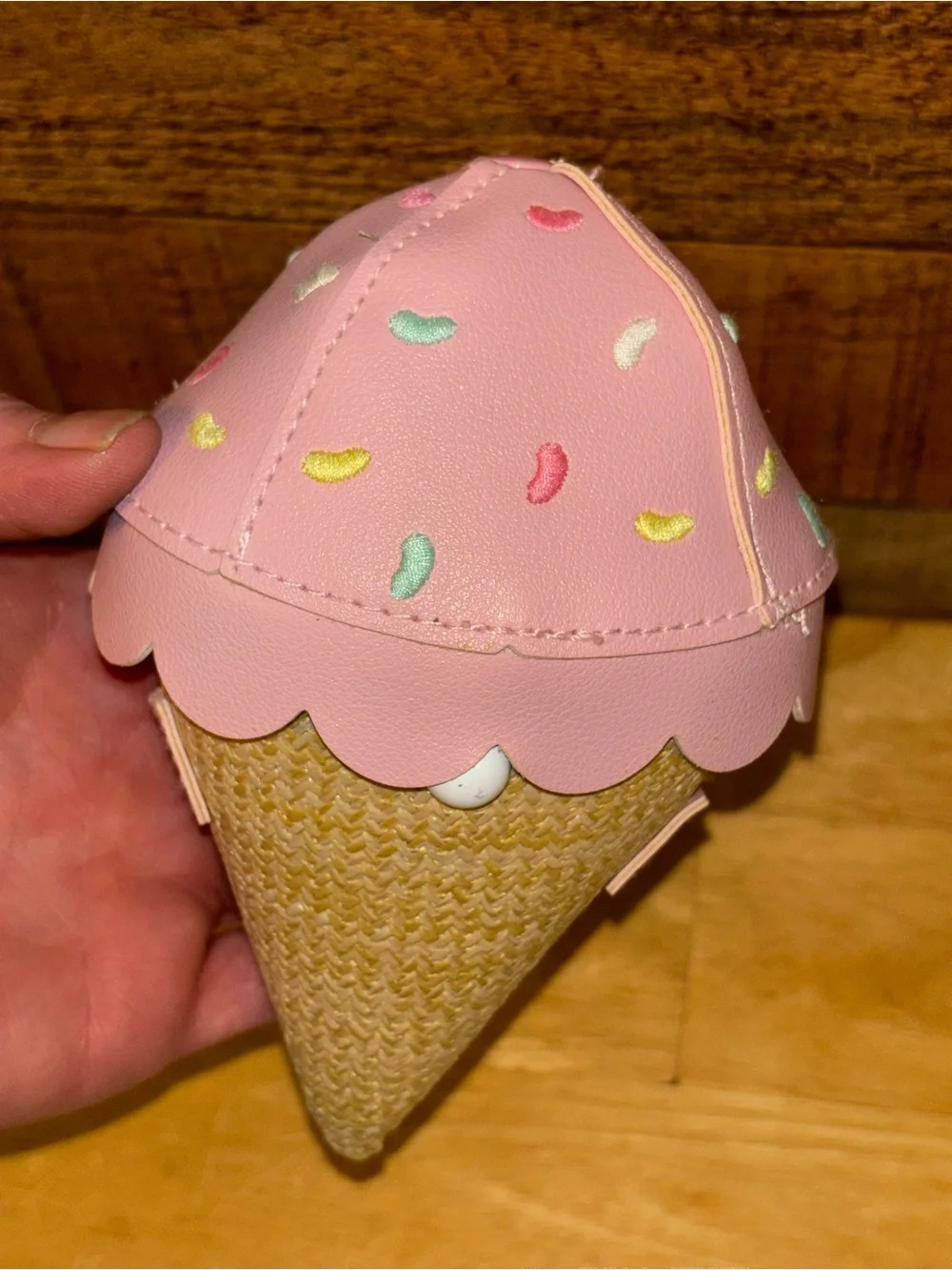 Ice Cream Cone Pouch